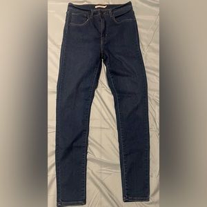 Womens Levi’s Mile High Super Skinny Jeans